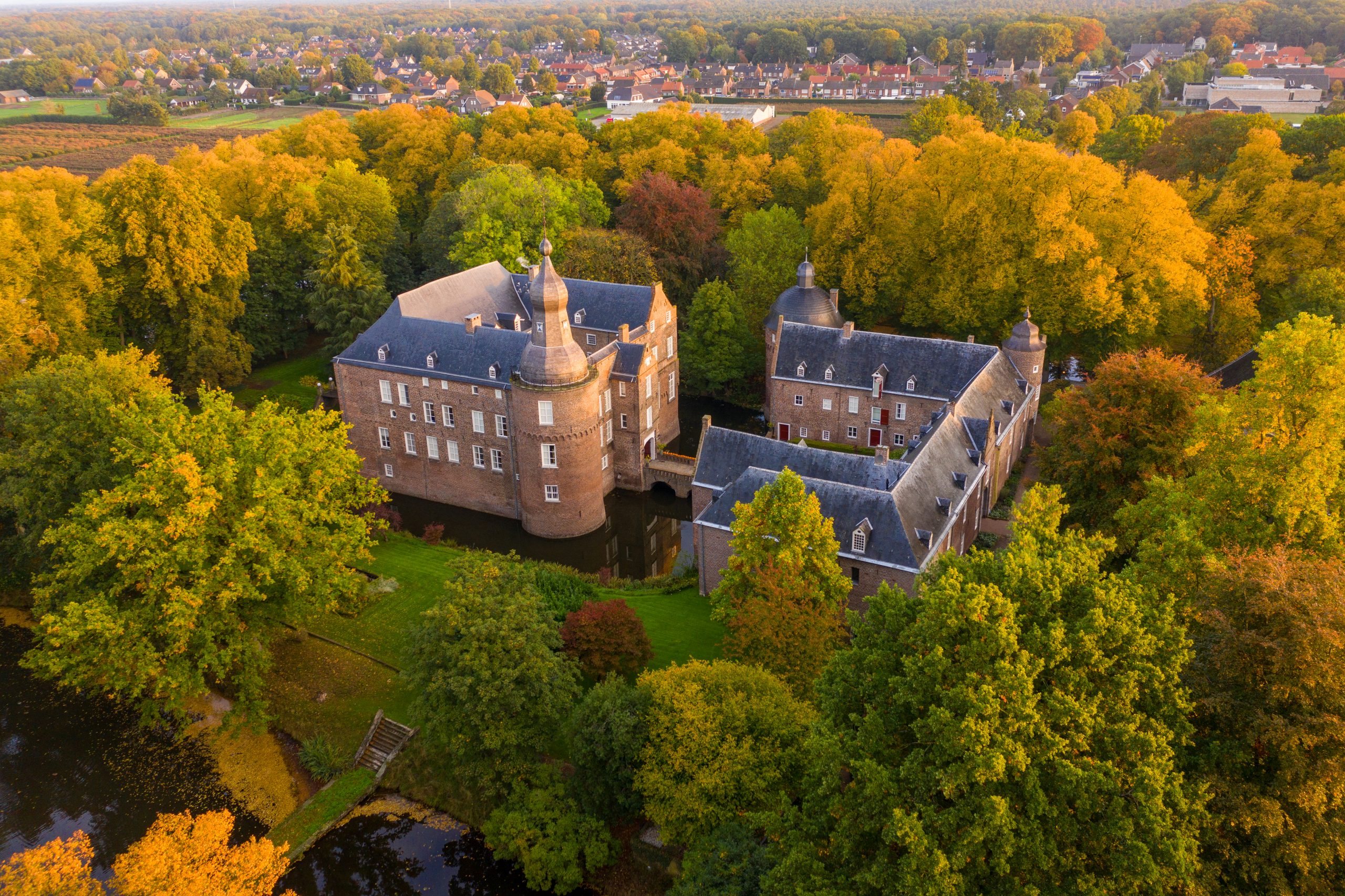 Overhead shot of Kasteel Well