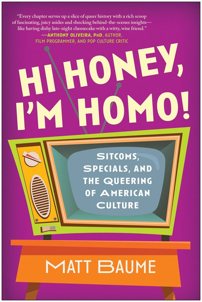 Book cover for Hi Honey, I'm Homo!