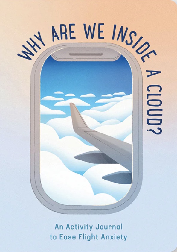 Book cover of Why Are We Inside a Cloud: An Activity Journal to Ease Flight Anxiety