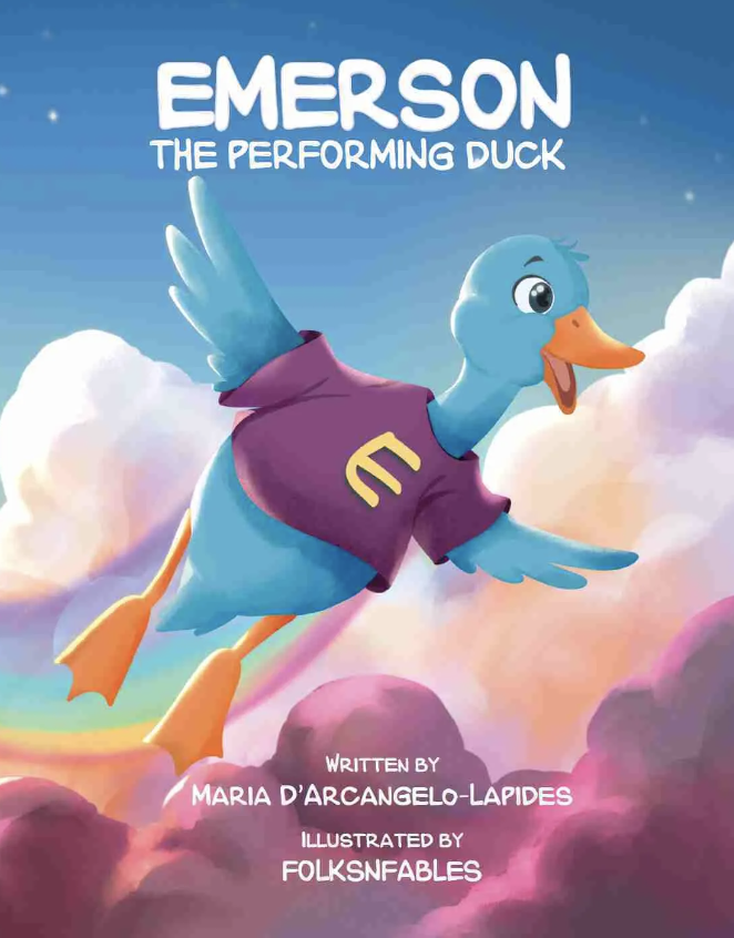 Cover of 'Emerson The Performing Duck'